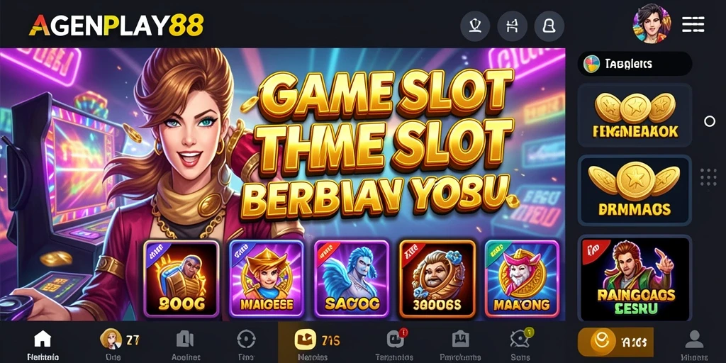 Screenshot gameplay AGENPLAY88 yang menunjukkan keseruan bermain Slot.
