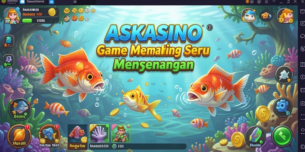 Tangkapan besar dan gameplay seru di ASKASINO.