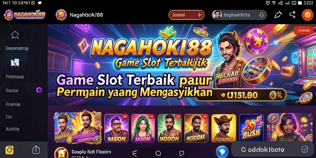 Tampilan gameplay menarik dari NAGAHOKI88 dalam mesin slot.