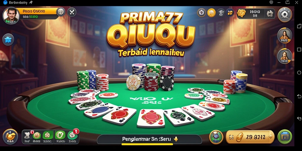 Tampilan gameplay seru dari PRIMA77 QiuQiu.