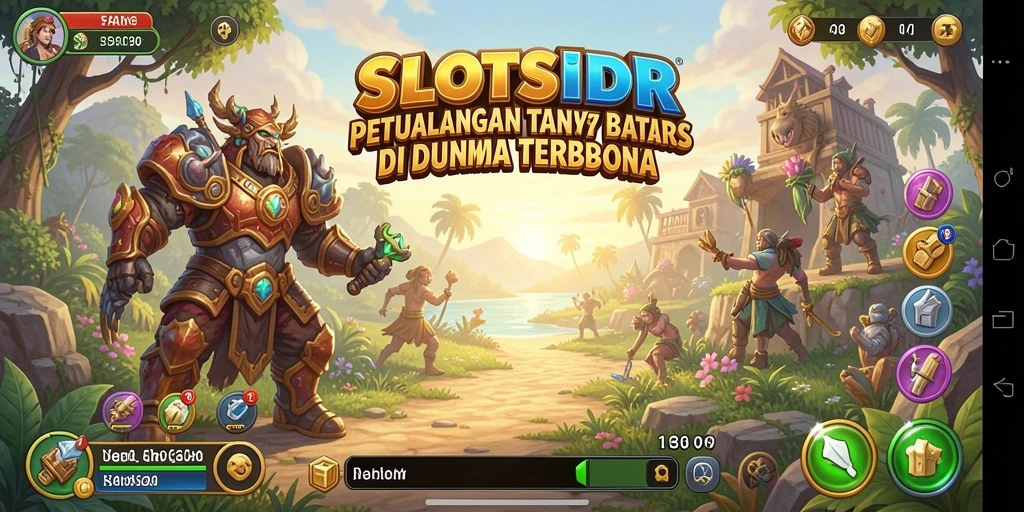 Tampilan gameplay SLOTSIDR yang memukau dengan dunia terbuka.