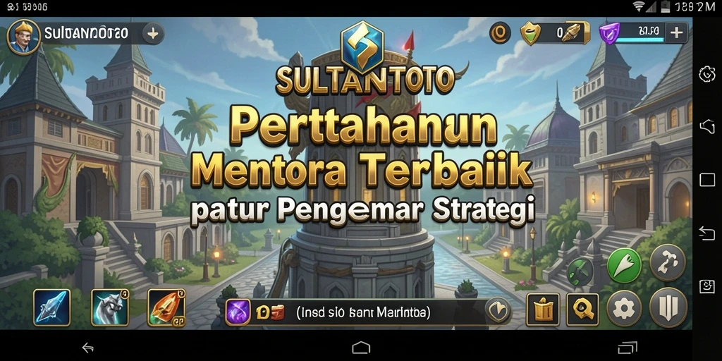 Tampilan gameplay <strong>SULTANTOTO</strong> yang mendebarkan saat mempertahankan wilayah.