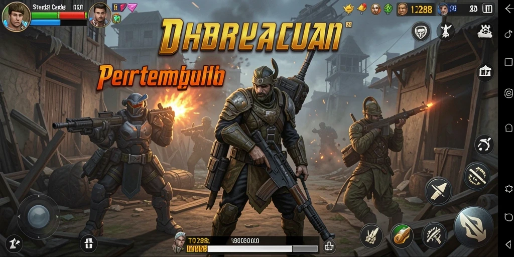 Tampilan gameplay TO288 yang intens dan strategis